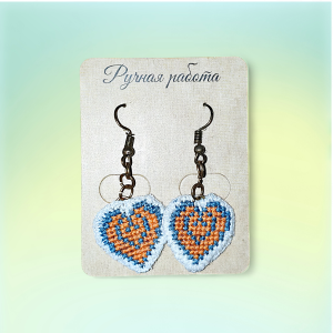 Серьги « Сердце »