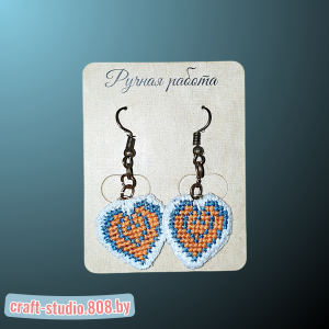 Серьги « Сердце »